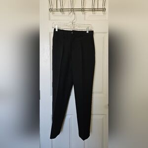 Uniqlo Straight Leg Trousers Black XS
